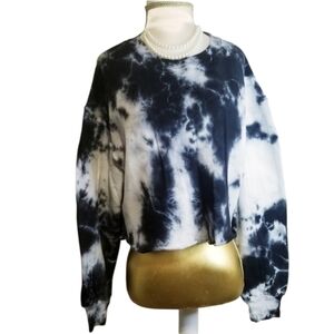 Strut This Sonoma Tie-Dye Oversized Crop Sweatshirt